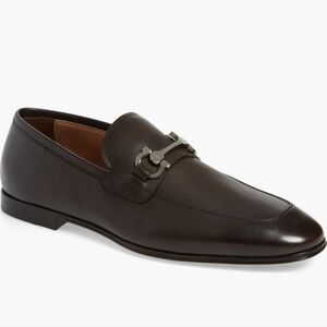 Ferragamo Moon Piper Double Gancio Bit Loafer Size 9 E